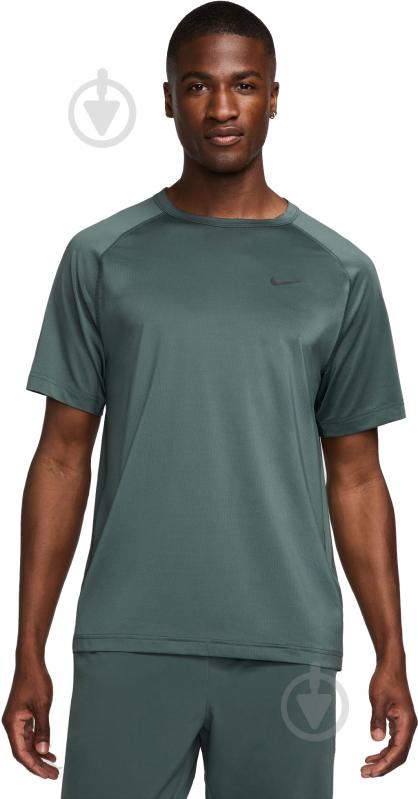 Футболка Nike NK DF READY SS DV9815-338 р.XL зеленый - фото 1