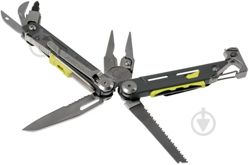 Мультитул Leatherman Signal Gray, синтетический чехол (19 інстр) 832737 - фото 7