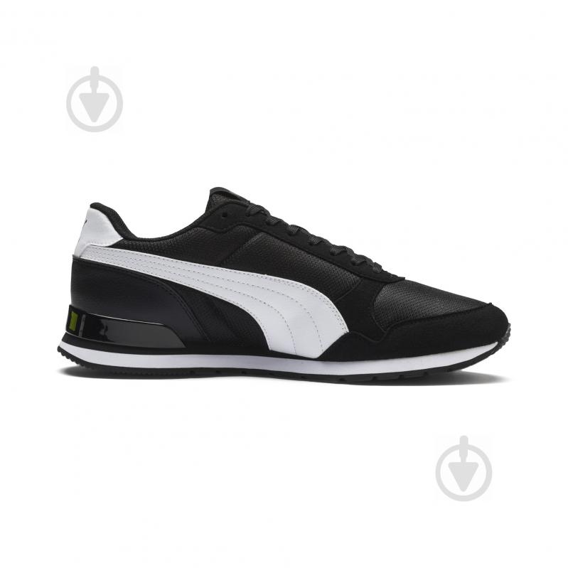 Кросівки чоловічі демісезонні Puma ST Runner v2 Mesh 36681105 р.41 чорні - фото 5