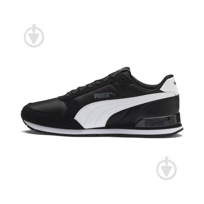 Кросівки чоловічі демісезонні Puma ST Runner v2 Mesh 36681105 р.43 чорні - фото 1