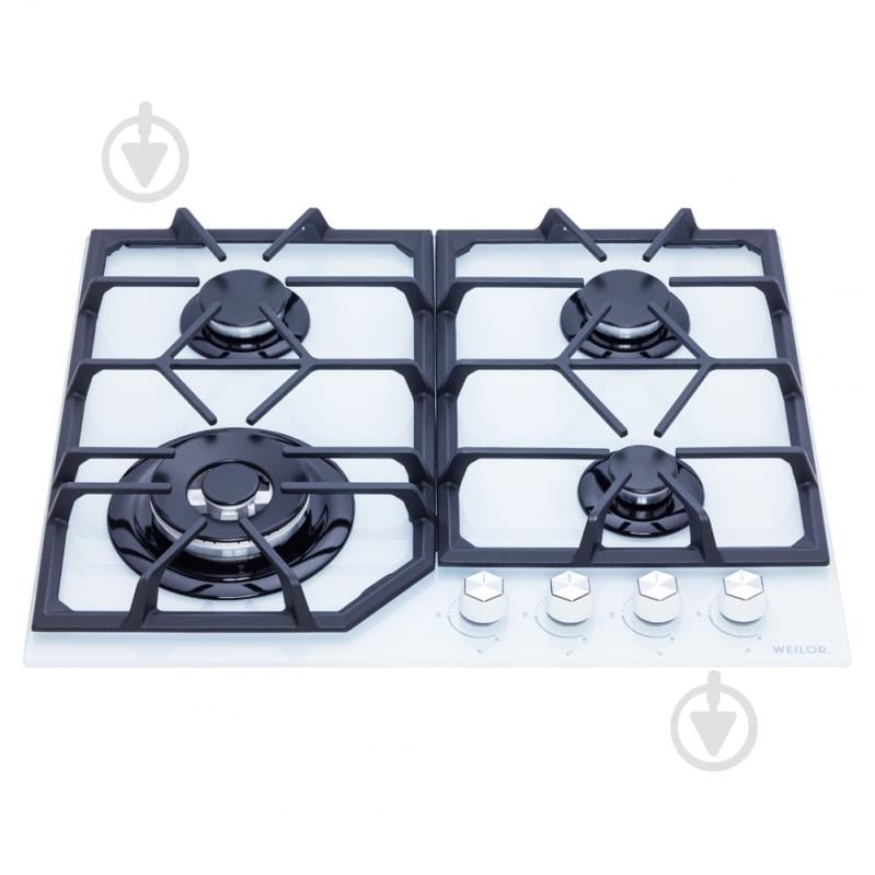 Варочная поверхность газовая WEILOR GG W604 WH - фото 2 Варочная поверхность газовая WEILOR GG W604 WH - фото 2