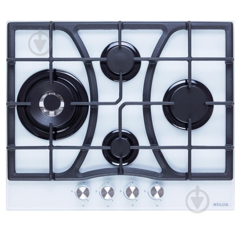 Варочная поверхность газовая WEILOR GG W614 WH - фото 1