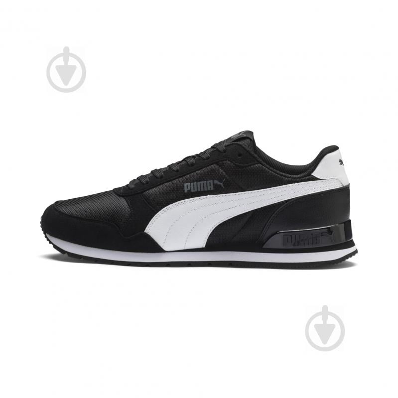 Кросівки чоловічі демісезонні Puma ST Runner v2 Mesh 36681105 р.44,5 чорні - фото 1