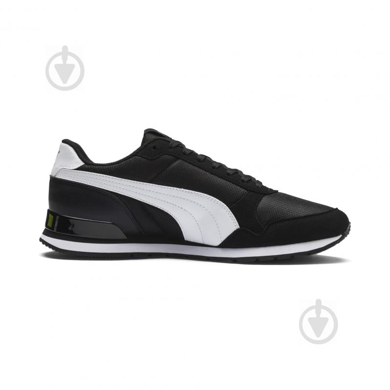 Кросівки чоловічі демісезонні Puma ST Runner v2 Mesh 36681105 р.42 чорні - фото 5