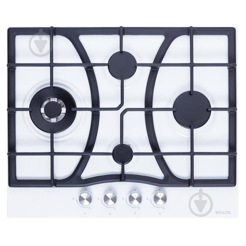 Варочная поверхность газовая WEILOR GM W614 WH - фото 1