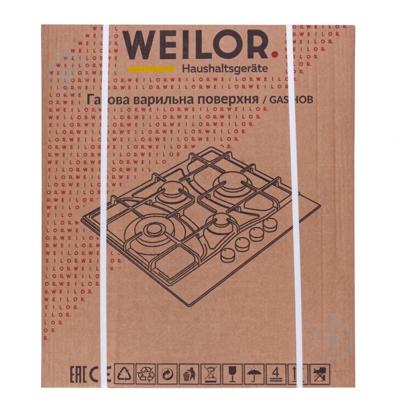 Варочная поверхность газовая WEILOR GM W614 SS - фото 13