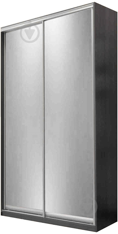 Шафа-купе Doros 1200x450x2250 мм венге двері дзеркало
