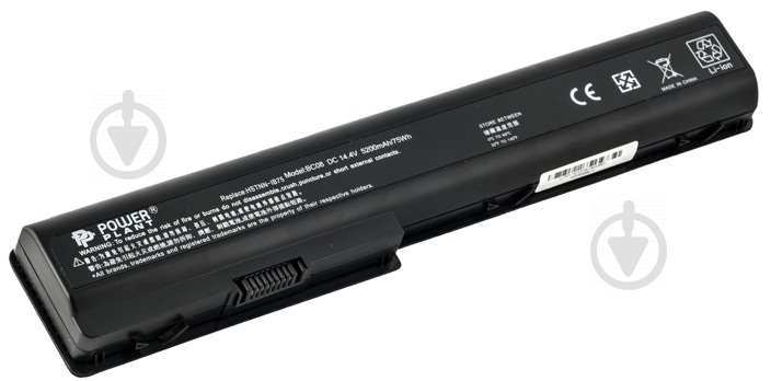 Аккумулятор PowerPlant HP DV7 (HSTNN-DB75) 14.4 V 5200 mAh NB00000030 - фото 1