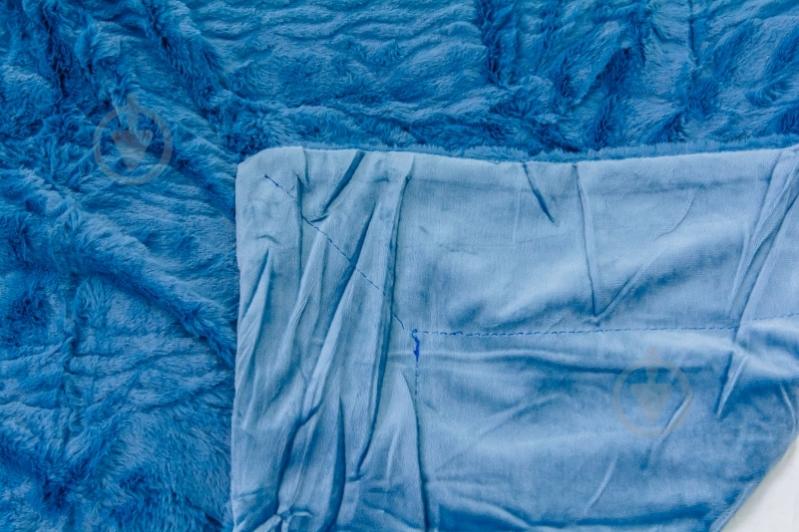 Плед №1002 Damask 180x200 см Blue MirSon - фото 4