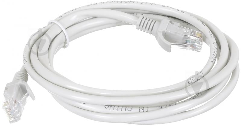 Патч-корд ЕМТ RJ-45-RJ-45 2 м сірий (4-0202У) UTP cat.5e - фото 2