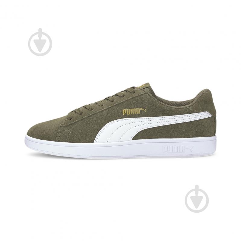 Кроссовки мужские демисезонные Puma Puma Smash v2 36498941 р.42 оливковые - фото 1