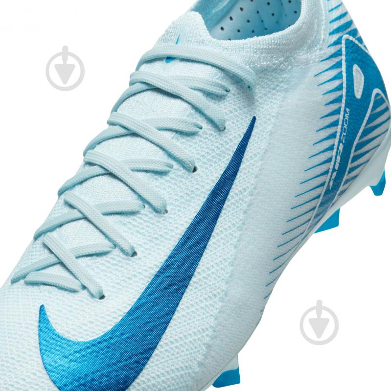 Бутсы Nike JR ZOOM VAPOR 16 PRO FG HF5448-400 р.35,5 синий - фото 8