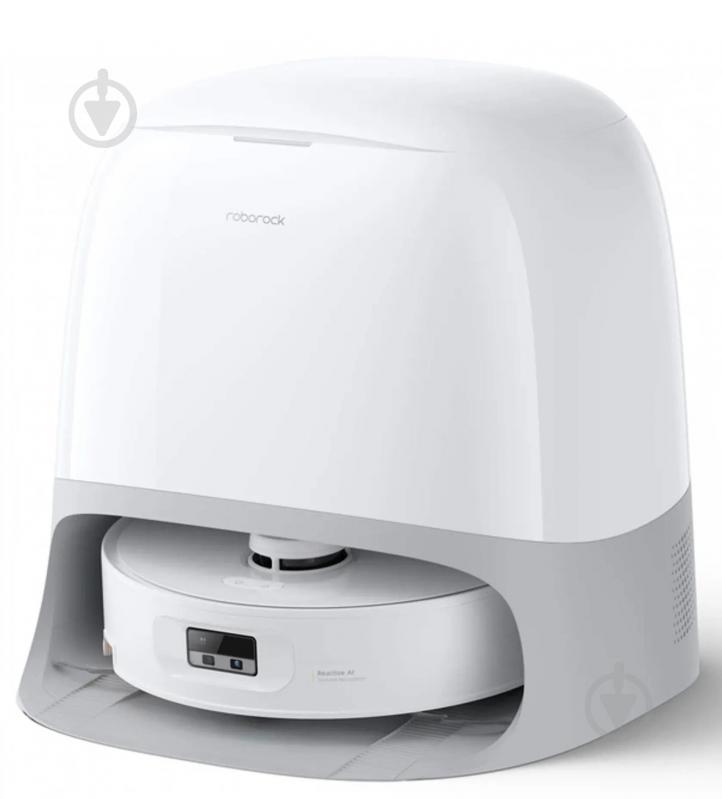 Робот-пылесос Roborock Qrevo Curv 2 Flow white - фото 22