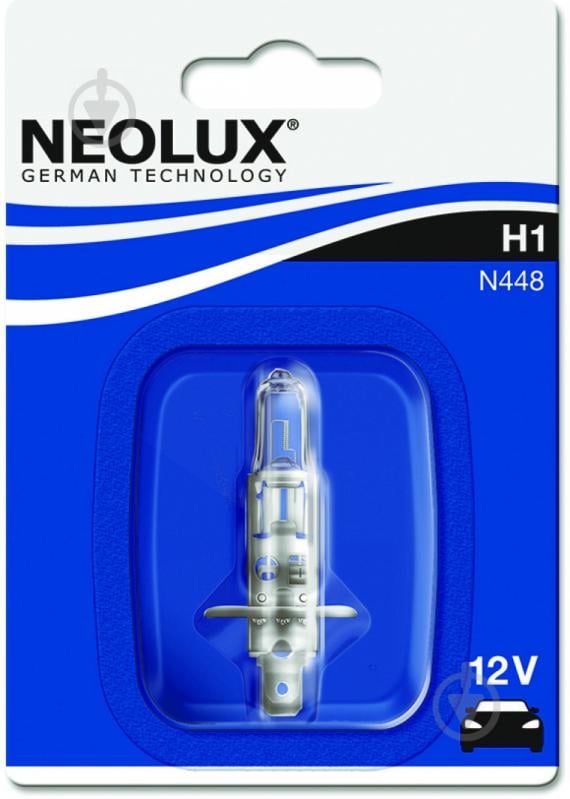 Автолампа галогенна Neolux Standart H1 55 Вт 1 шт.(N448-01B) - фото 1