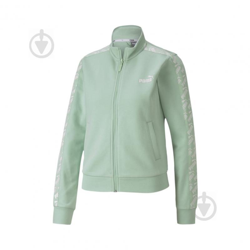 Джемпер Puma Amplified Track Jacket TR 58121932 р. S зелений - фото 2