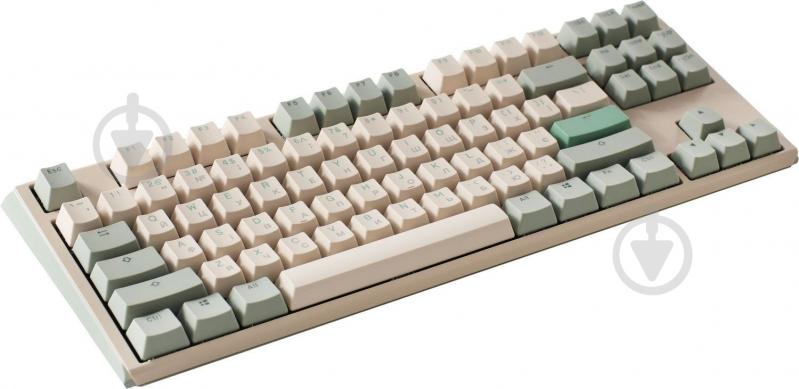 Клавиатура Ducky One 3 TKL Cherry MX Brown (DKON2187-BUAPXМAEGGC1) matcha cream - фото 2