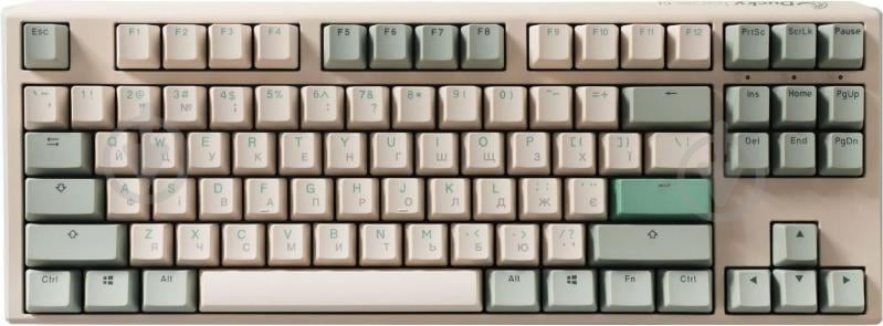 Клавиатура Ducky One 3 TKL Cherry MX Brown (DKON2187-BUAPXМAEGGC1) matcha cream - фото 1