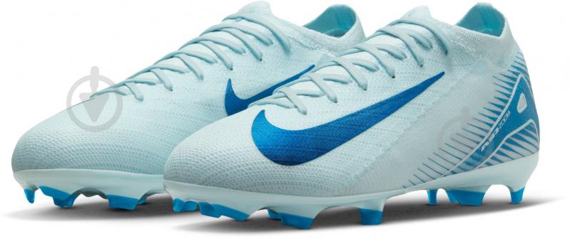 Бутсы Nike JR ZOOM VAPOR 16 PRO FG HF5448-400 р.36,5 синий - фото 5