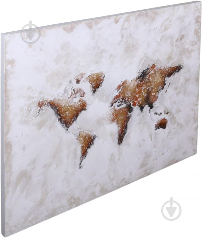 Картина ручной работы World рельефный рисунок 90x120 см C2094 - фото 2 Картина ручной работы World рельефный рисунок 90x120 см C2094 - фото 2