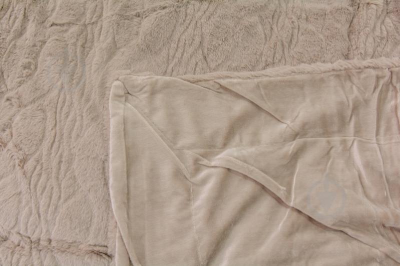 Плед №1006 Damask 150x200 см creamy MirSon - фото 4