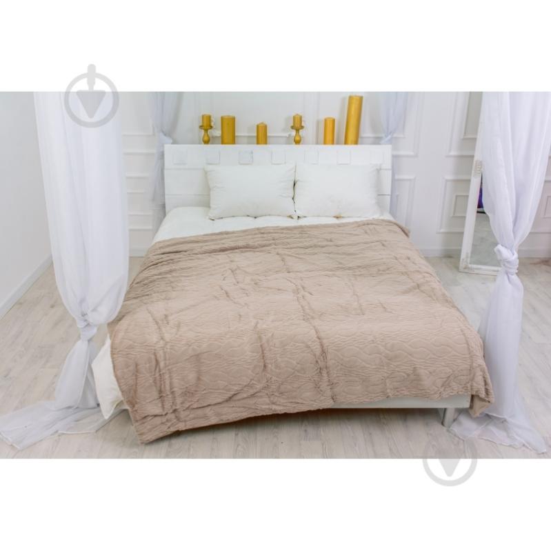 Плед №1006 Damask 150x200 см creamy MirSon - фото 1