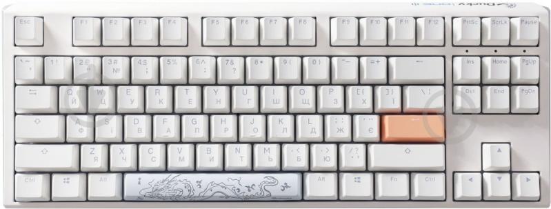 Клавиатура Ducky One 3 TKL Cherry MX Silent Red RGB (DKON2187ST-SUAPXPWWWSC1) white - фото 2