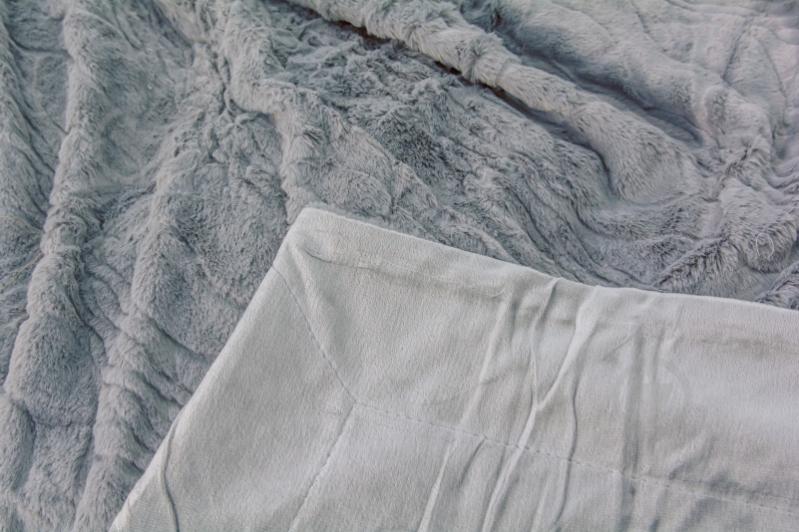 Плед №1007 Damask 150x200 см light gray MirSon - фото 4