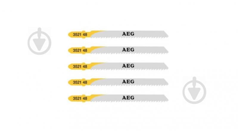 Пилочка для электролобзика AEG Т101В 5 шт. 4932352148 - фото 2