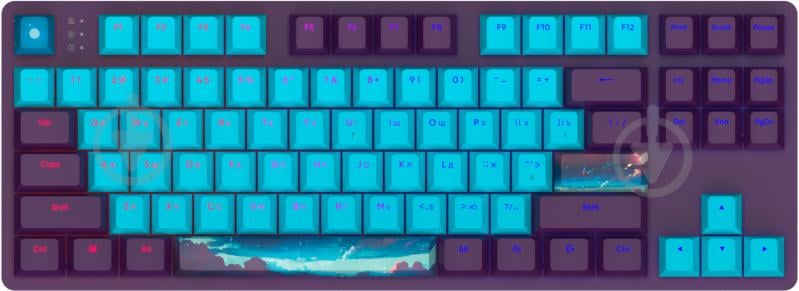 Клавіатура Dark Project One 87 Night Sky (DPO87_GSH_NSKY_ANSI_UA) blue/violet - фото 6