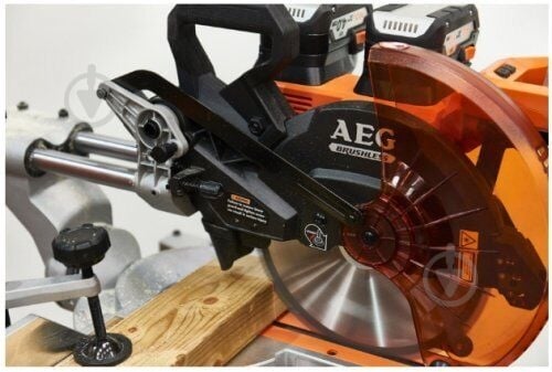 Пила торцовочная AEG безщеточная аккумуляторная BPS18-254BL-0 - фото 3 Пила торцовочная AEG безщеточная аккумуляторная BPS18-254BL-0 - фото 3