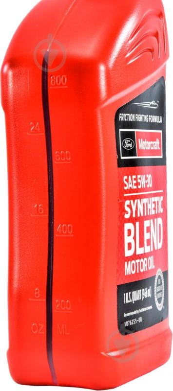 Моторное масло синтетическое Ford Motorcraft Synthetic Blend 5W-30 0,946 л (XO5W30Q1SP) - фото 5