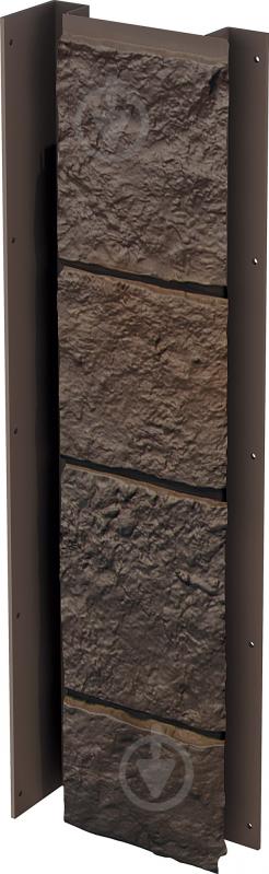 Планка універсальна VOX Solid Sandstone Dark Brown 0,42 м - фото 1