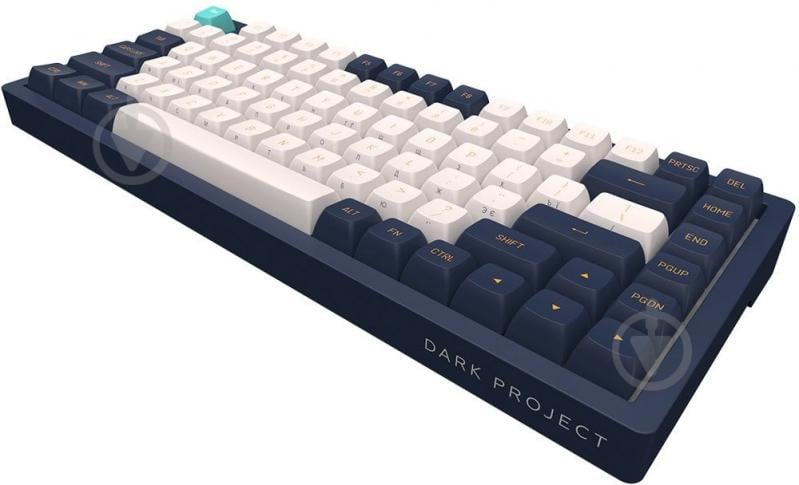 Клавіатура Dark Project KD83A (DPP83_GSH_NAVY_ANSI_UA) ivory/navy blue - фото 3
