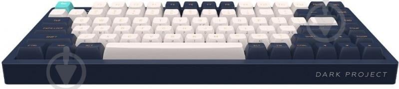 Клавіатура Dark Project KD83A (DPP83_GSH_NAVY_ANSI_UA) ivory/navy blue - фото 6