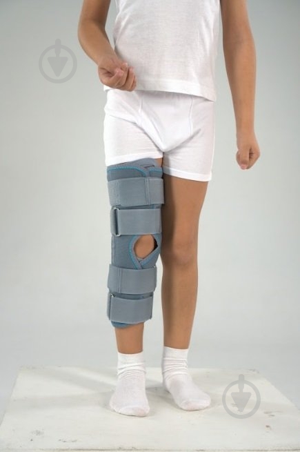 Тутор колінний для дитини Алком 3013k р. 1 сірий - фото 2 Тутор колінний для дитини Алком 3013k р. 1 сірий - фото 2