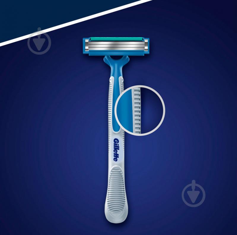 Станки одноразовые Gillette Blue 3 Simple 8 шт. - фото 5