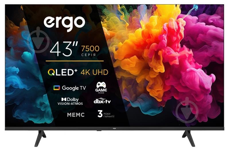 Телевизор Ergo 43JUQ7500 - фото 1