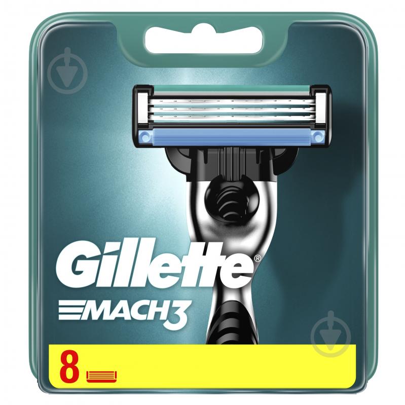 Сменный картридж Gillette Mach 3 8 шт. - фото 2