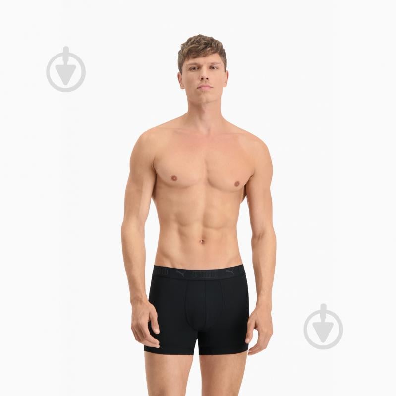 Труси чоловічі Puma MEN SPORT MICROFIBER BOXERS 2P 93552001 M різнокольоровий - фото 3