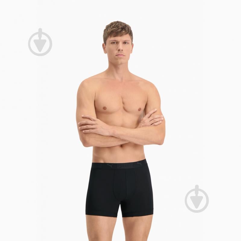 Труси чоловічі Puma MEN SPORT MICROFIBER BOXERS 2P 93552001 M різнокольоровий - фото 4