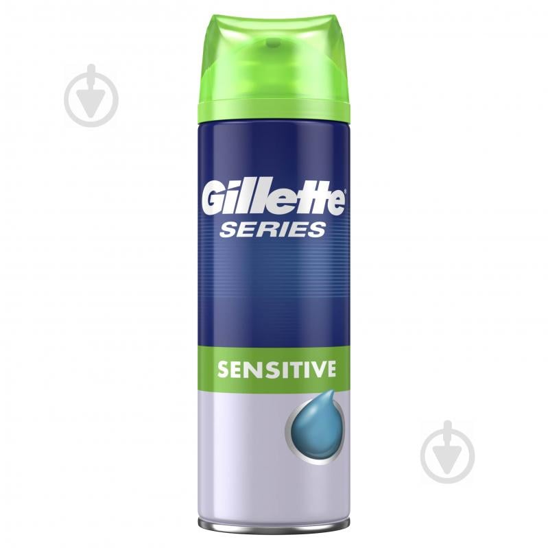 Гель для гоління Gillette Series Sensitive Skin для чутливої шкіри 75 мл - фото 1