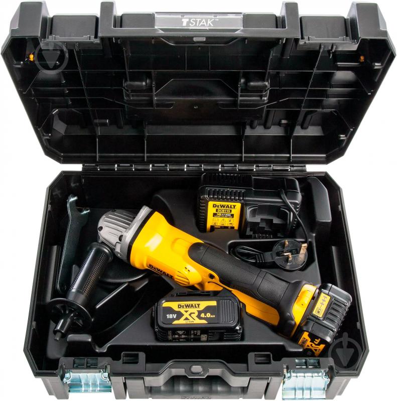 Болгарка (кутова шліфмашина) DeWalt DCG412M2 - фото 4
