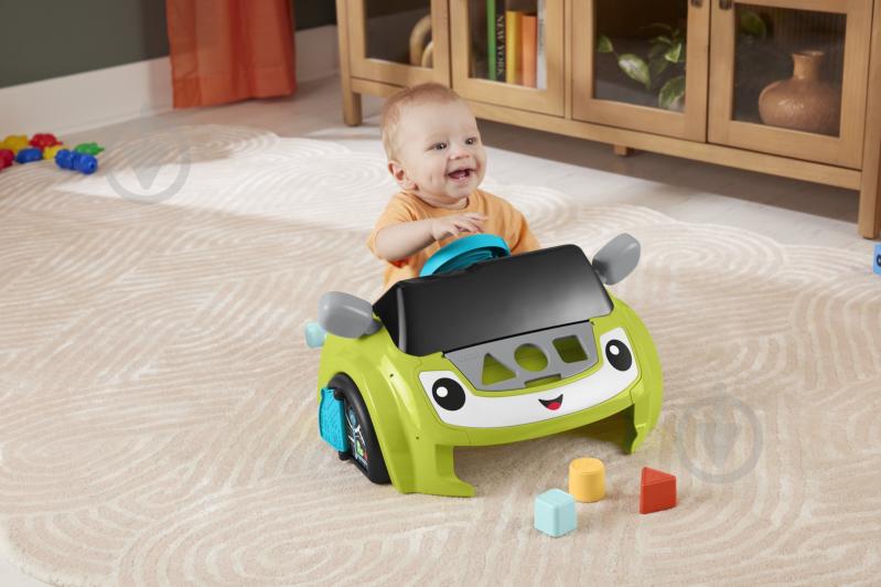 Игровой руль Fisher Price "Маленький водитель" с технологией Smart Stages HTW88 - фото 7