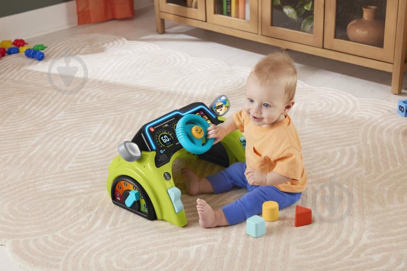 Игровой руль Fisher Price "Маленький водитель" с технологией Smart Stages HTW88 - фото 6