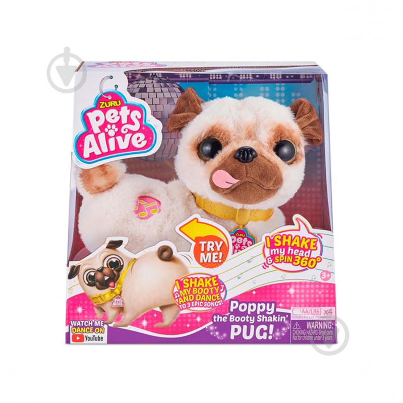 Интерактивный игровой набор PETS ALIVE Танцующий Мопс 9521 - фото 5