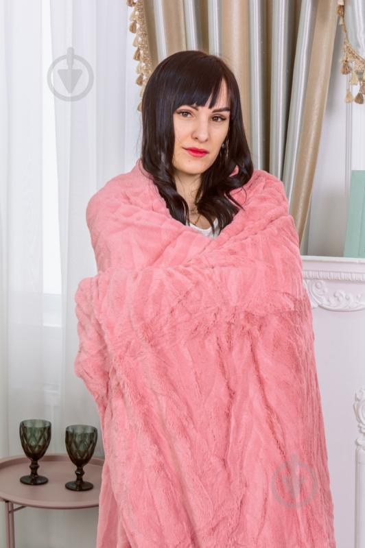 Плед №1013 Aurora 150x200 см pink MirSon - фото 7