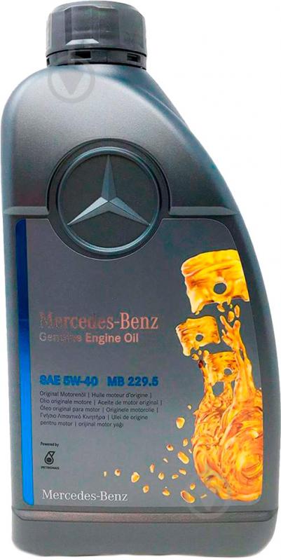 Моторное масло Mercedes-Benz Genuine Engine Oil 5W-40 1 л (A0009899402 11ALEE) - фото 1