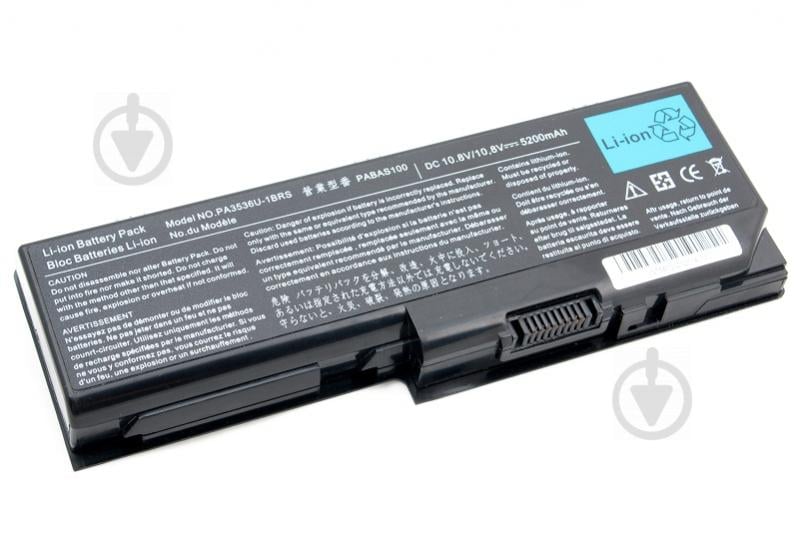 Акумулятор PowerPlant Toshiba Satellite P200 (PA3536U-1BRS, TA3536LH) 10.8 V 5200 mAh NB00000140 - фото 1