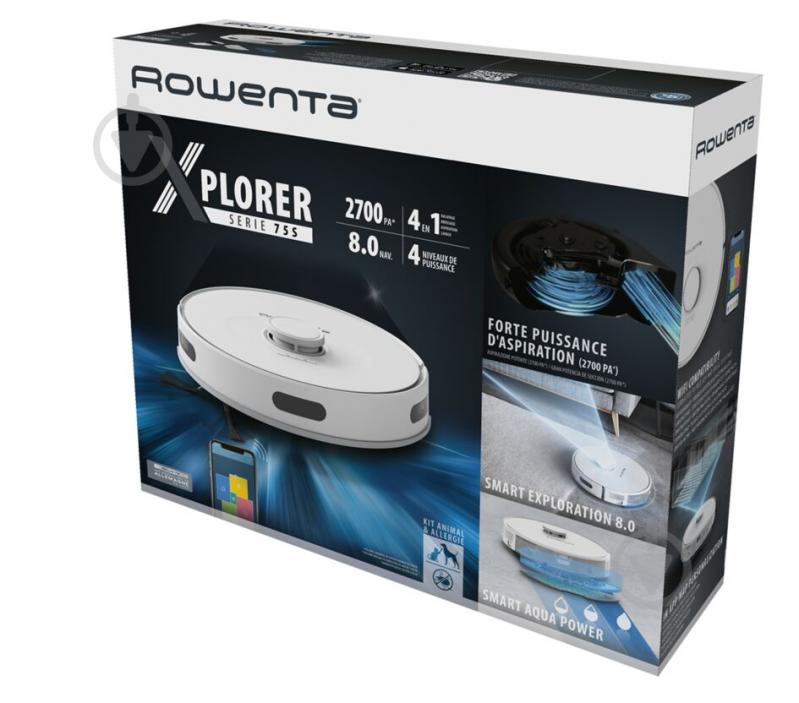 Робот-пылесос Rowenta X-PLORER Serie 75 S RR8575WH black - фото 12