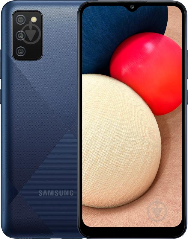 ᐉ Смартфон Samsung Galaxy A02s 3/32GB blue (SM-A025FZBESEK) • Купить в ...